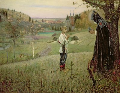 The Vision of the Young Bartholomew by Mikhail Vasilievich Nesterov